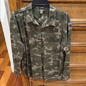 Eddie Bauer Women's Camouflage Shirt